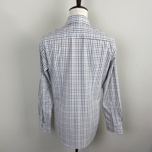 MIZZEN+MAIN Leeward Collection Performance Dress Shirt | M Trim Fit - Picture 4 of 7
